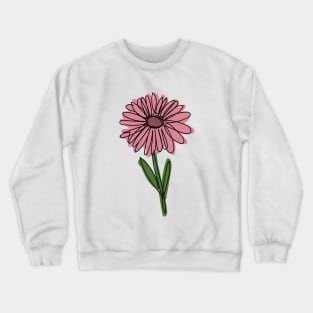 Simle Flower Crewneck Sweatshirt
